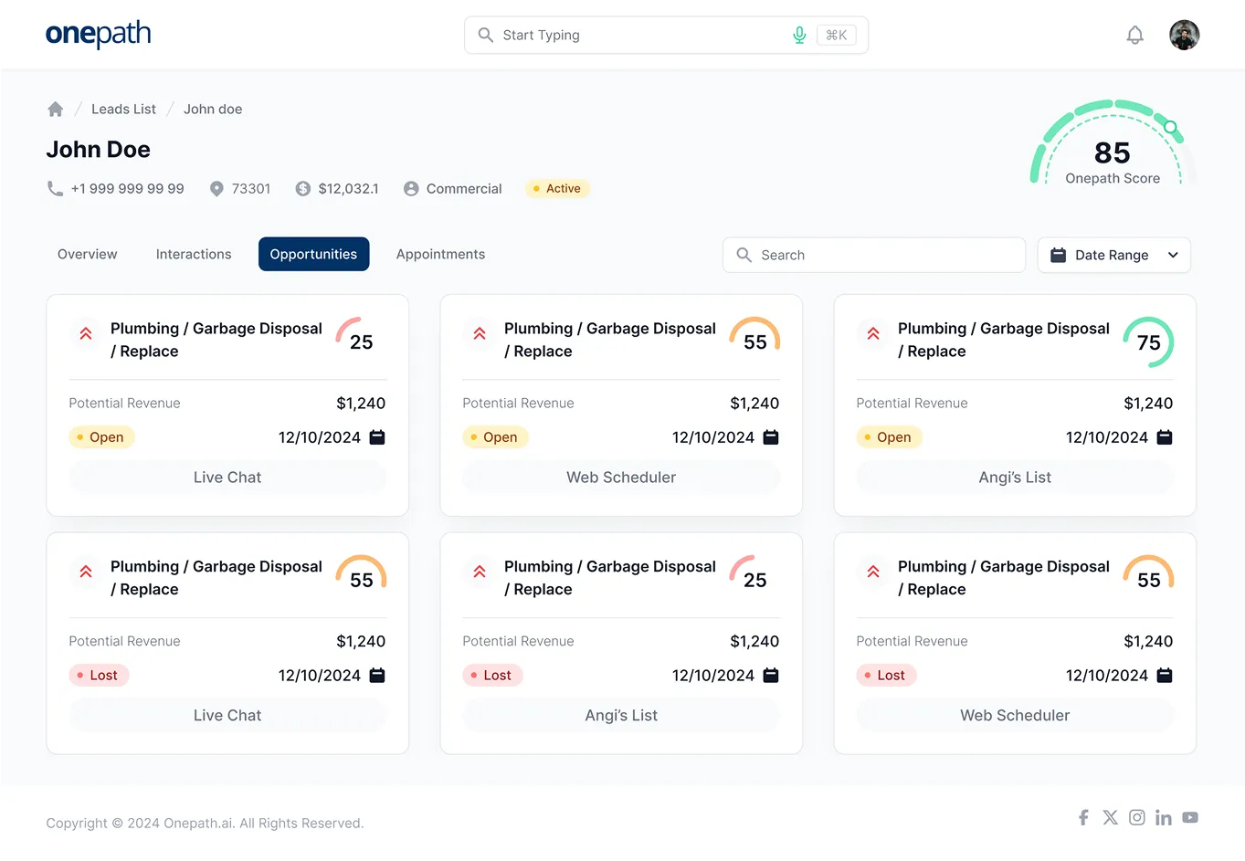 Onepath multi-channel product art